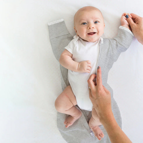 Transitional Swaddle Sack Kapalopussi, watercolor sunny days